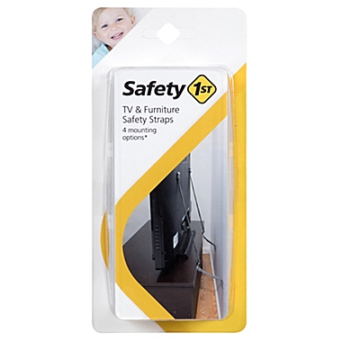 Safety 1st&reg; TV and Furniture Safety Straps (Set of 2). View a larger version of this product image.