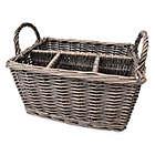Alternate image 0 for Bee &amp; Willow&trade; Wicker Flatware Caddy in Grey