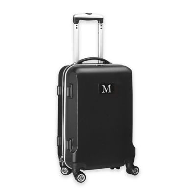 Denco Initial &quot;M&quot; 21-Inch Hardside Spinner Carry On Luggage
