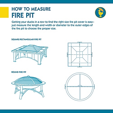 Round Fire Pit Cover, How To Measure Fire Pit For Cover