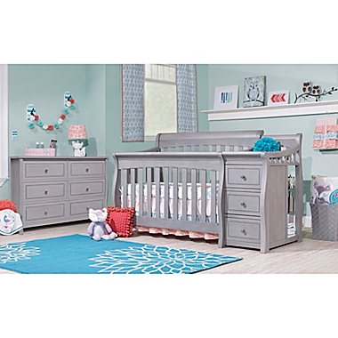 Sorelle Princeton Elite 6-Drawer Double Dresser in Weathered Grey. View a larger version of this product image.