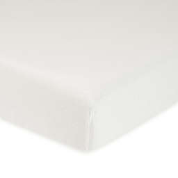 Gerber® Organic Cotton Fitted Crib Sheet in White