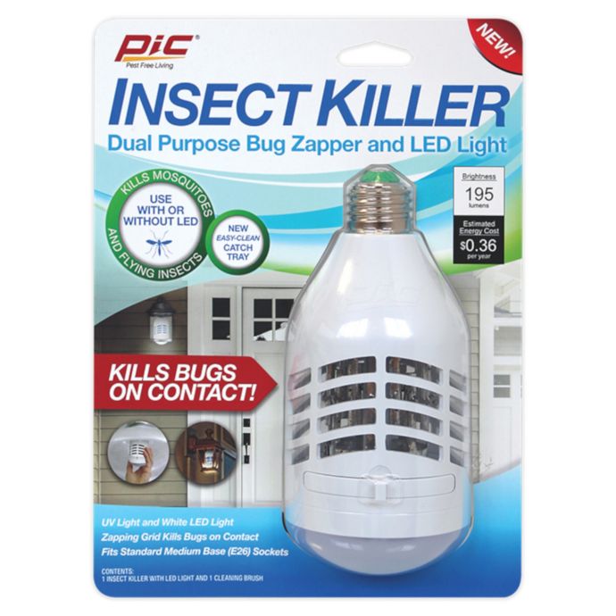 Zapplight™ Motion LED Solar Light Bug Zapper | Bed Bath & Beyond