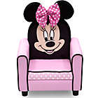 Alternate image 1 for Delta Children&reg; Disney&reg; Minnie Mouse Figural Upholstered Kids Chair in Pink/Black