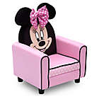 Alternate image 0 for Delta Children&reg; Disney&reg; Minnie Mouse Figural Upholstered Kids Chair in Pink/Black
