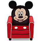 Alternate image 1 for Delta Children&reg; Disney&reg; Mickey Mouse Figural Upholstered Kids Chair in Red/Black