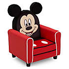 Alternate image 0 for Delta Children&reg; Disney&reg; Mickey Mouse Figural Upholstered Kids Chair in Red/Black