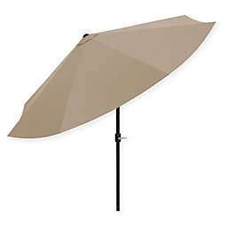 Pure Garden 10-Foot Push Button Patio Market Umbrella