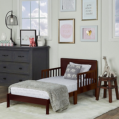 Dream On Me Brookside Toddler Bed in Espresso. View a larger version of this product image.