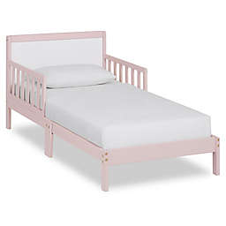 Dream On Me Brookside Toddler Bed in Pink/White