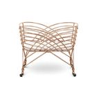 Alternate image 1 for Nursery Works Aura Bassinet in Rose Gold
