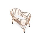 Alternate image 2 for Nursery Works Aura Bassinet in Rose Gold