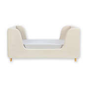 Second Story Home&copy; Bodhi Velvet Toddler Bed in Almond