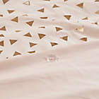 Alternate image 6 for Intelligent Design Zoey 4-Piece Metallic Twin/Twin XL Duvet Cover Set in Blush/Rose Gold