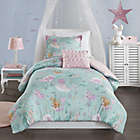 Alternate image 0 for Mi Zone Kids Darya 3-Piece Reversible Twin Comforter Set in Aqua/Pink
