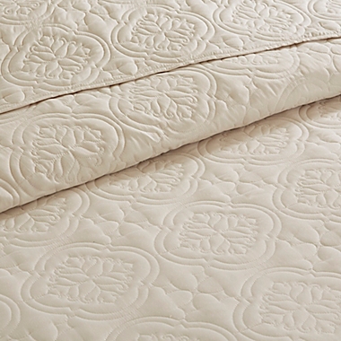 510 Design Oakley King/California King Bedspread Set in Cream. View a larger version of this product image.
