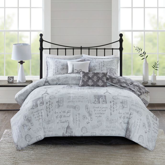 Featured image of post Paris Comforter Set Bed Bath And Beyond