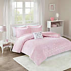 Alternate image 0 for Mi Zone Rosalie 4-Piece Full/Queen Comforter Set in Pink/Silver