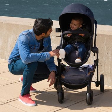 Evenflo&reg; Pivot&trade; Modular Travel System in Dusty Rose. View a larger version of this product image.