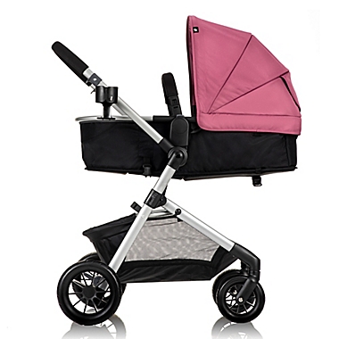 Evenflo&reg; Pivot&trade; Modular Travel System in Dusty Rose. View a larger version of this product image.