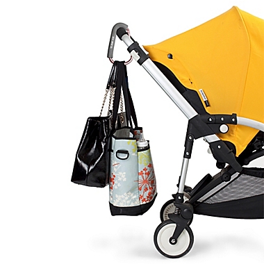 The Mommy Hook&reg; Stroller Assistant in Rose Gold/Grey. View a larger version of this product image.