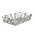 Alternate image 1 for Spectrum&trade; Stowaway Large Storage Basket in Grey
