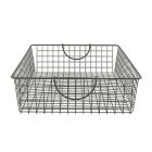 Alternate image 2 for Spectrum&trade; Stowaway Large Storage Basket in Grey