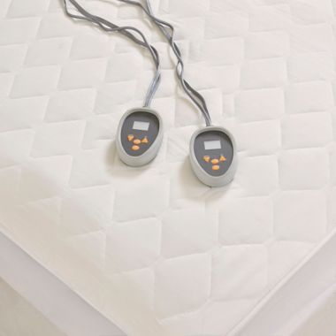 Beautyrest&reg; Cotton Heated Mattress Pad. View a larger version of this product image.