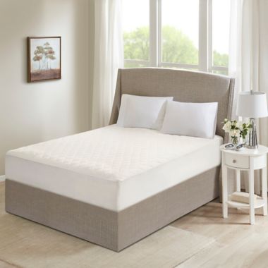 Beautyrest&reg; Cotton Heated Mattress Pad. View a larger version of this product image.