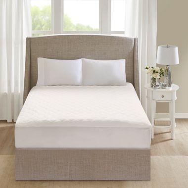 Beautyrest&reg; Cotton Heated Mattress Pad. View a larger version of this product image.