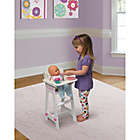 Alternate image 3 for Badger Basket Doll High Chair with Accessories and Personalization Kit in White/Pink/Gingham