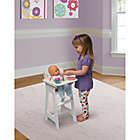 Alternate image 4 for Badger Basket Doll High Chair with Accessories and Personalization Kit in White/Pink/Gingham