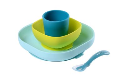 BEABA&reg; 4-Piece Silicone Suction Meal Set