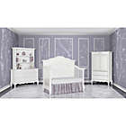 Alternate image 3 for evolur&trade; Aurora 4-in-1 Convertible Crib in Frost