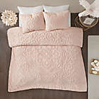 Alternate image 2 for Madison Park Laetitia 3-Piece King Comforter Set in Blush