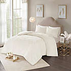 Alternate image 1 for Madison Park Laetitia 3-Piece Queen Comforter Set in Ivory