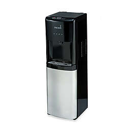 Primo Bottom Load Hot, Cool and Cold Water Dispenser in Black/Stainless Steel
