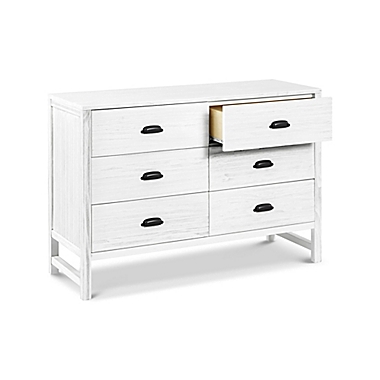 DaVinci Fairway 6-Drawer Double Dresser in Cottage White. View a larger version of this product image.