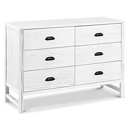DaVinci Fairway 6-Drawer Double Dresser in Cottage White