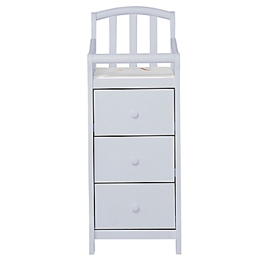 Dream On Me Casco 3-in-1 Mini Crib &amp; Changer in Grey Pebble. View a larger version of this product image.