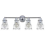 JONATHAN Y Florence 29.5&quot; Metal Vanity Light in Chrome