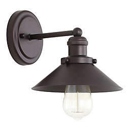 JONATHAN Y August Metal Shade Sconce