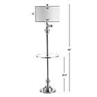 Alternate image 4 for JONATHAN Y Cora 60" Metal/Glass LED Side Table and Floor Lamp