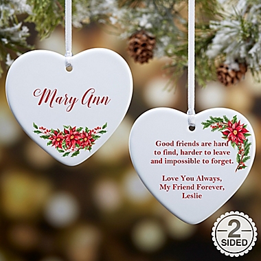 For Someone Special Personalized 2-Sided Christmas Ornament. View a larger version of this product image.