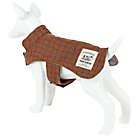 Alternate image 4 for Touchdog&reg; 2-in-1 Windowpane Plaid Dog Jacket with Reversible Dog Mat