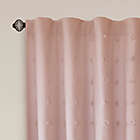 Alternate image 1 for Urban Habitat 95-Inch Rod Pocket/Back Tab Brooklyn Window Curtain Panel in Pink (Single)