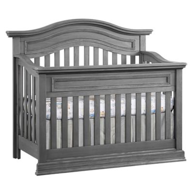 Oxford Baby Glenbrook 4-in-1 Convertible Crib in Grey/Graphite