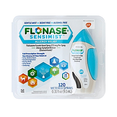 Flonase&reg; Senisimist&trade; 120-Count Allergy Relief Spray. View a larger version of this product image.