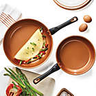 Alternate image 9 for Farberware&reg; Glide&trade; Nonstick Copper Ceramic 12-Piece Cookware Set