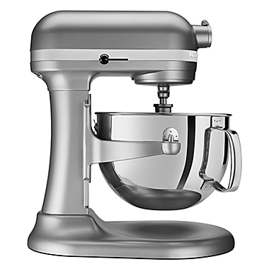 KitchenAid&reg; Professional 600&trade; Series 6 qt. Bowl Lift Stand Mixer in Contour Silver. View a larger version of this product image.